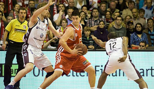 Bogdan Radosavljevic (M.) nahm im September bei der EM am U-18-All-Star-Game teil