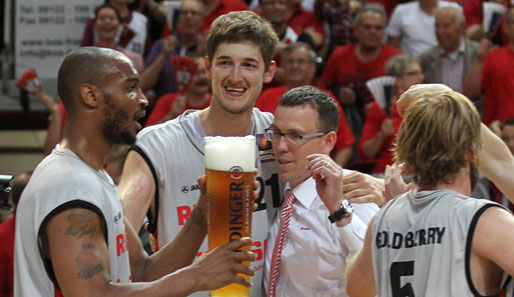 Schon wieder auf Meisterschaftskurs: Die Brose Baskets Bamberg