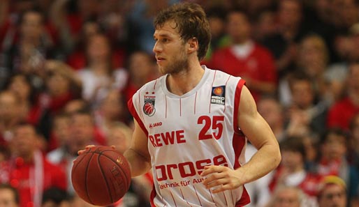 Anton Gavel und seine Brose Baskets Bamberg stehen im Final-Four-Turnier