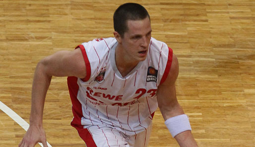 Casey Jacobson war mit 21 Punkten der herausragende Akteur bei den Brose Baskets Bamberg