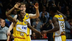 Die EWE Baskets aus Oldenburg siegten souverän im Eurocup