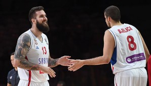 Führen Miroslav Raduljica und Nemanja Bjelica die Serben ins Finale?