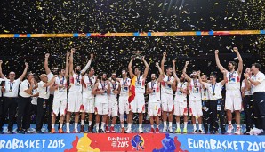Spanien gewann die EuroBasket 2015 in Frankreich
