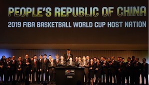 China wird Gastgeber der FIBA Basketball-WM 2019 sein