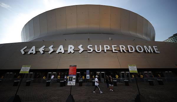 Im Caesars Superdome in New Orleans wird das March Madness Final Four ausgetragen.