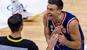 Aleksa Avramovic war Serbiens bester Spieler im Finale.