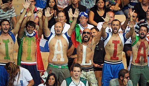 Italiens Fans hatten in der Vorrunde der EuroBasket allen Grund zum Jubeln