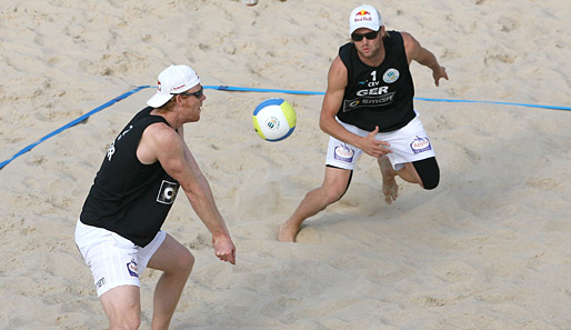 Julius Brink und Jonas Reckermann sind amtierende Beachvolleyball-Weltmeister