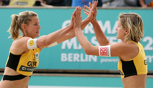 Sara Goller (l.) und Laura Ludwig sind amtierende Deutsche Meister und Europameister