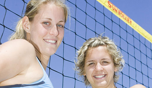 Sara Goller und Laura Ludwig warten weiter auf ihren ersten Turniersieg in der Weltserie