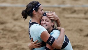 Laura Ludwig und Kira Walkenhorst stehen in Prag im Viertelfinale
