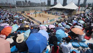 In Fuzhou fand der Auftakt der Beachvolleyball-Saison statt