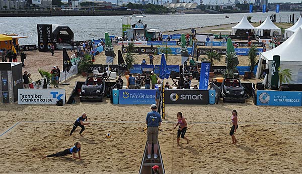 Auch 2018 steigt in Hamburg das World-Tour-Finale der Beachvolleyballer