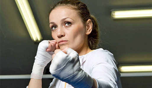 Ina Menzer war bis Juli Box-Weltmeisterin im Fliegengewicht