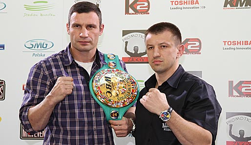 Witali Klitschko hat Respekt vor seinem nächsten Gegner Tomasz Adamek