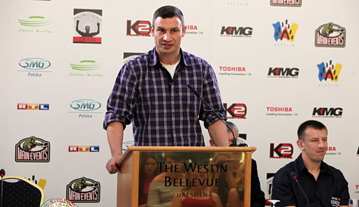 Witali Klitschko kämpft am 11. September in Breslau gegen Tomasz Adamek