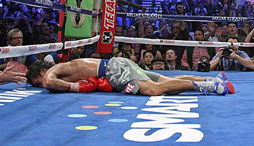 In einem spektakulären Fight konnte Juan Manuel Marquez Manny Pacquiao erstmalig ausknocken