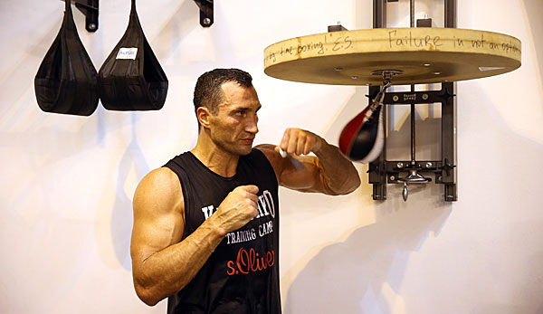 Wladimir Klitschko bereitet sich intensiv auf den nächsten Kampf vor