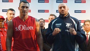 Eine Absage des Kampfes zwischen Wladimir Klitschko und Tyson Fury ist vom Tisch