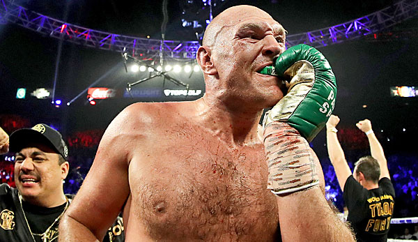 Tyson Fury hat gegen Deontay Wilder den WBC-Gürtel erobert.