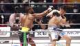 Floyd Mayweather gewinnt einen einen Showkampf in Japan.