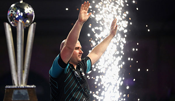 Im vergangenen Jahr krönte sich Rob Cross zum Darts-Weltmeister.