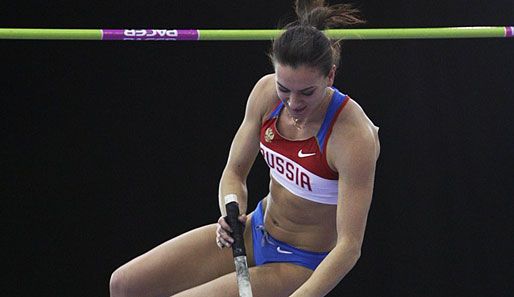 Jelena Issinbajewa übersprang in Birmingham nur 4,82m