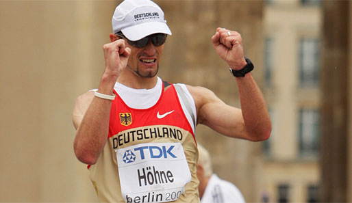 Andre Hoehne wurde bei seiner Olympiateilnahme 2004 in Athen Achter über 20 km Gehen