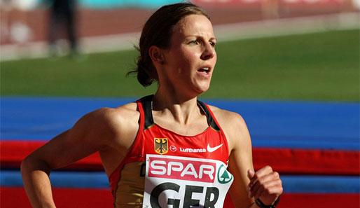 Sabrina Mockenhaupt holte auch schon im vergangenen Jahr den Titel über 10.000 Meter