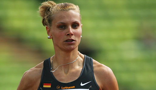 Claudia Hoffmann ist vierfache Deutsche Meisterin im 400-Meter-Lauf