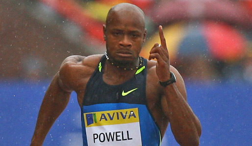 Asafa Powell war in Kingston über die 200m eine Klasse für sich