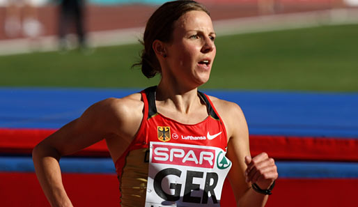 Sabrina Mockenhaupt gewann 2009 den Berliner Halbmarathon