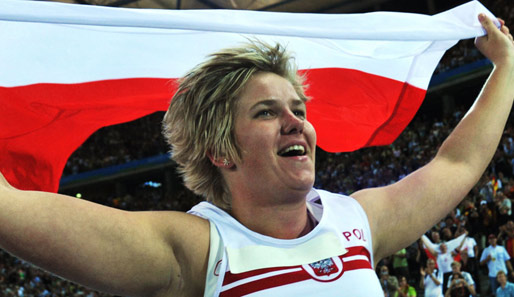 Anna Wlodarczyk hält den aktuellen Weltrekord im Hammerwerfen bei 78,3 Metern