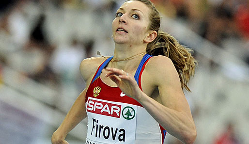 Tatjana Firowa gewann Gold über 400m