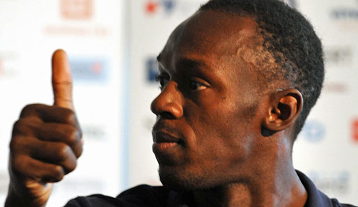 Usain Bolt freut sich über die Nominierung als Olympia-Botschafter