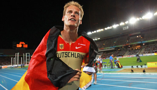 Christian Reif sprang mit einer Welt-Jahresbestleistung von 8,47 Meter zu Gold