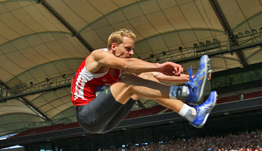 Christian Reif holte mit 8,47 Metern die Jahres-Weltbestleistung