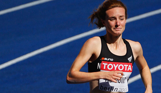 Nikki Hamblin gewann beim Meeting in Ninove das 1500-Meter-Rennen