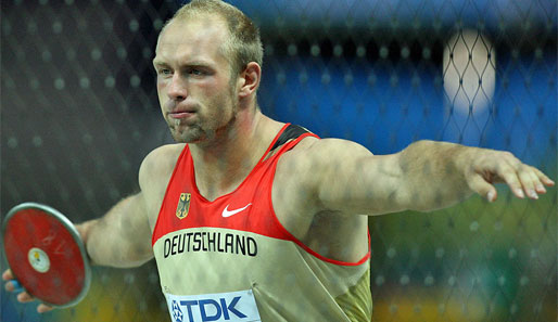Robert Harting hatte bei der Leichtathletik-EM in Barcelona Silber geholt