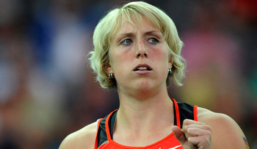Christina Obergföll holte bei den Olympischen Spielen 2008 die Bronzemedaille im Speerwurf
