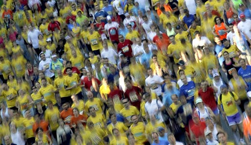 Rund 13.000 Läufer gehen in Frankfurt an den Start