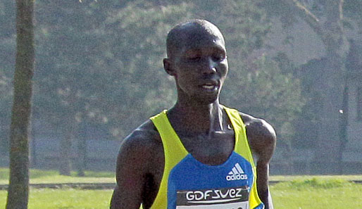 Zum neunte Mal in Folge gewinnt ein Kenianer den Frankfurt Marathon. Diesmal: Wilson Kipsang