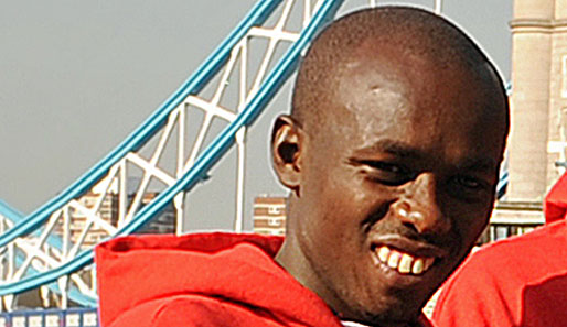 Marathon-Olympiasieger Samuel Wanjiru wurde bei einem Autounfall leicht verletzt