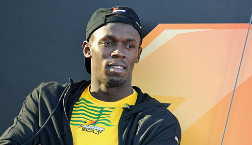 Will noch fünf Jahre laufen: Olympiasieger und Weltrekordhalter Usain Bolt