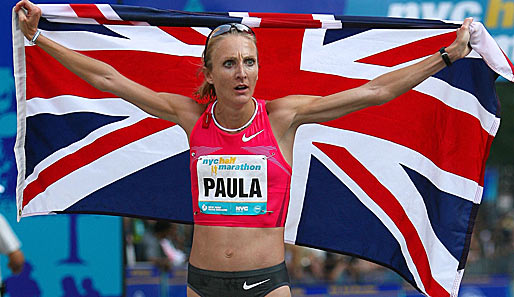 Kann in Manchester nicht starten - Paula Radcliffe