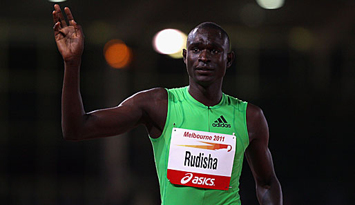 Welt-Leichtathlet 2010 David Rudisha fehlt beim Diamond League-Auftakt in Doha