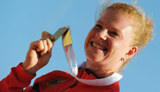 Hammerwurf-Weltrekordlerin Betty Heidler zeigte den zweitbesten Wurf ihrer Karriere