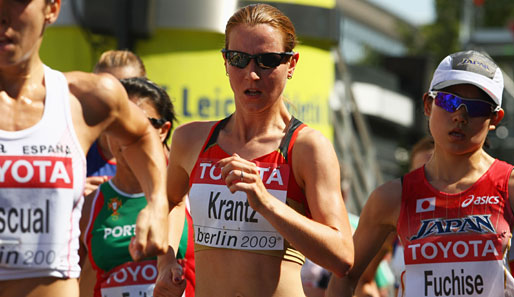 Sabine Krantz darf nach ihrem 20-Kilometer-Sieg in Erfurt die Koffer für die WM packen