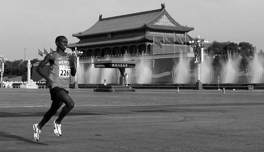 Stürzte am 15. Mai von einem Balkon: Marathon-Olympiasieger Sammy Wanjiru