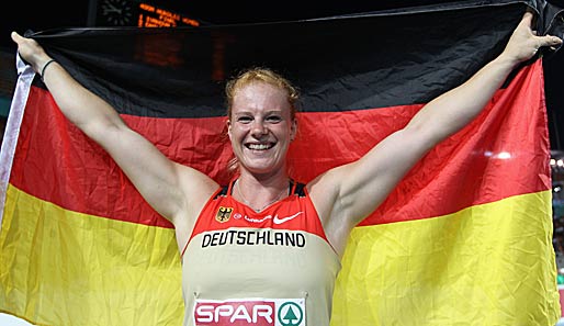 Auf Hammerwurf-Weltrekordlerin Betty Heidler ruhen die Medaillenhoffnungen bei der WM